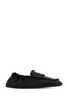 MIU MIU Black Nappa Leather Ruches Loafers - Black - Thumbnail 2