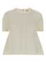 LOEWE Ivory Stretch Mohair Blend Sweater - White - Thumbnail 1