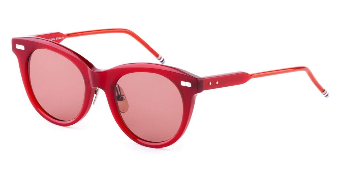 thom browne Cat-eye Sunglasses - Red - Image 2 of 2