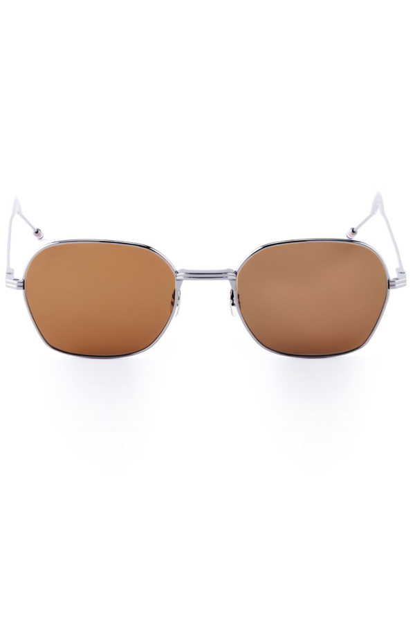 Thom Browne Rectangular Sunglasses - Silver