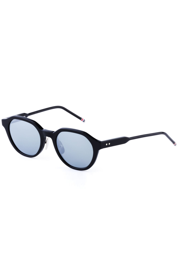 Thom Browne Oval Sunglasses - Black