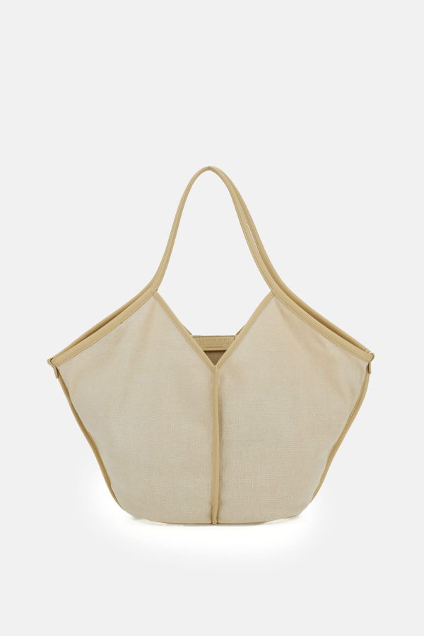 Hereu Li Calf Leather Shopper Bag - White