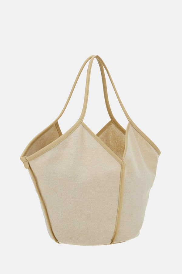 Hereu Li Calf Leather Shopper Bag - White