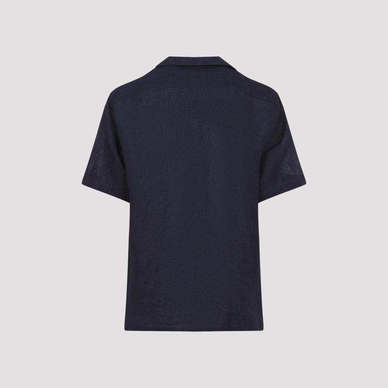 Brioni Cuban Shirt - Navy