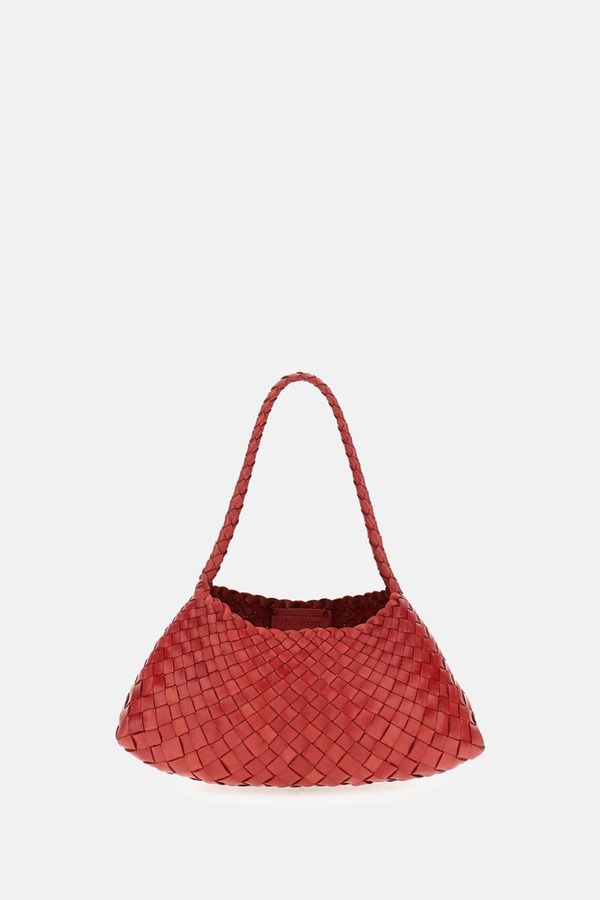 Dragon Diffusion Santa Croce Woven Leather Bag - Red | Garmentory