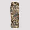 Jean Paul Gaultier The Yellow Butterfly Long Skirt - Yellow Multicolor - Thumbnail 1
