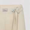Jean Paul Gaultier Ribbed Cotton Shorts - Nude - Thumbnail 5