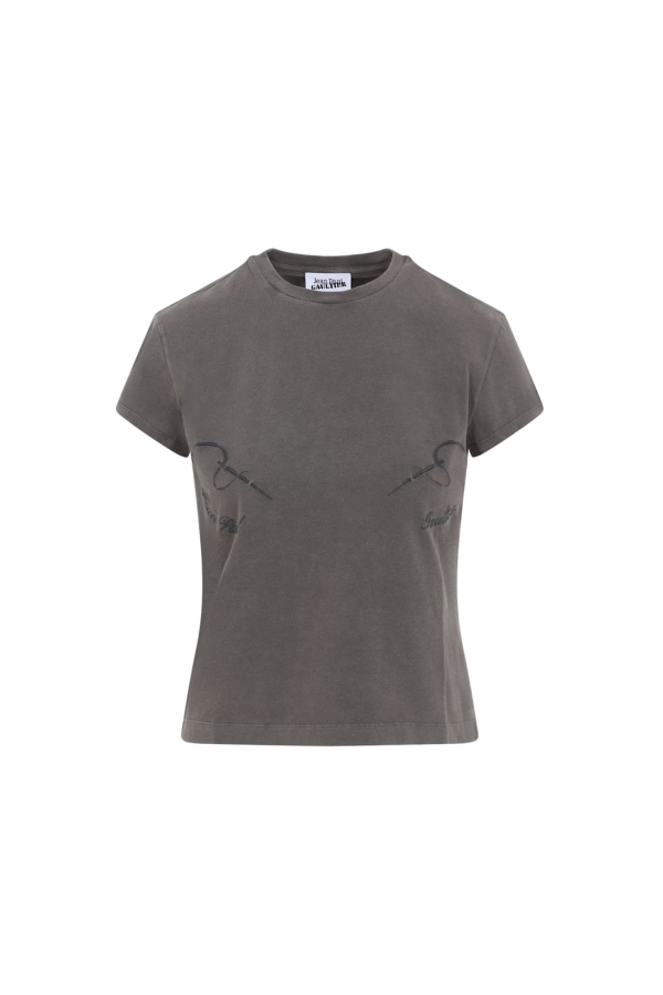 Jean Paul Gaultier Needless T-Shirt - Dark Grey