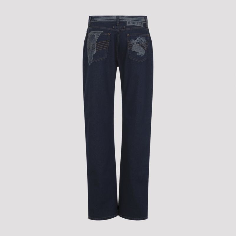 Jean Paul Gaultier Cotton Jeans - Vintage Blue