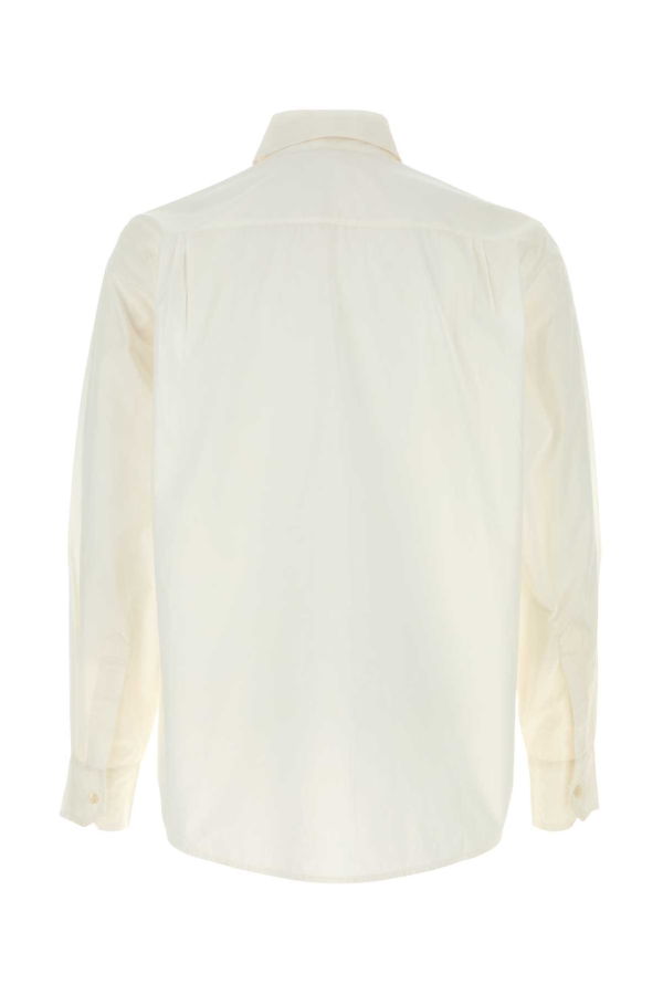 BODE Poplin Monogrammed Shirt - White