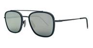 Thom Browne Rectangular Aviator Sunglasses - Matte Black - Thumbnail 2