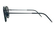 Thom Browne Rectangular Aviator Sunglasses - Matte Black - Thumbnail 3