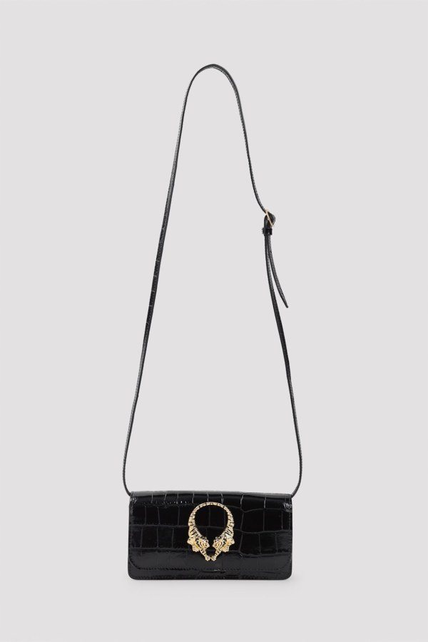 Roberto Cavalli Roar Mini Bag Shoulder Bag - Black