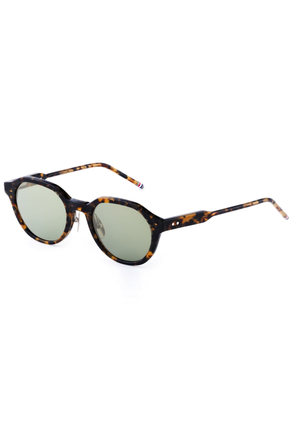 Thom Browne Oval Sunglasses - Brown