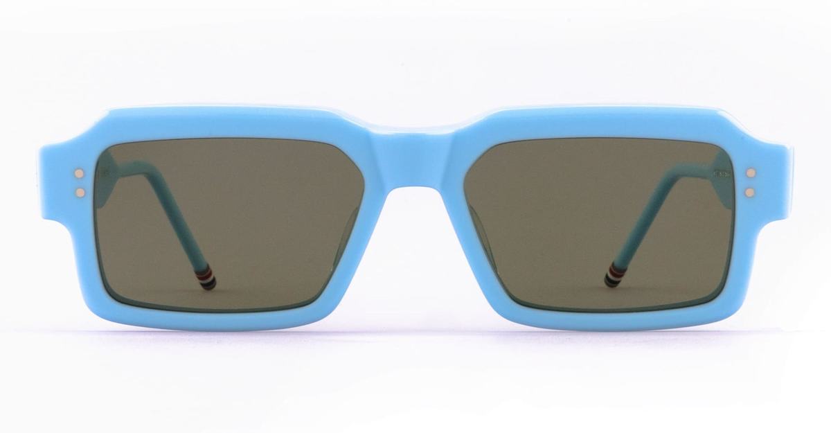 thom browne Rectangular Sunglasses - Blue - Image 1 of 2