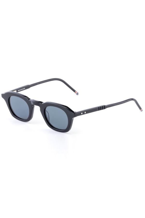 thom browne Oval Sunglasses - Black