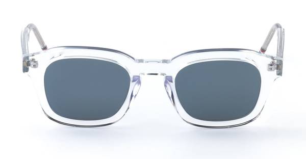 thom browne Rectangular Crystal Sunglasses - Transparent