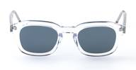 thom browne Rectangular Crystal Sunglasses - Transparent - Thumbnail 1