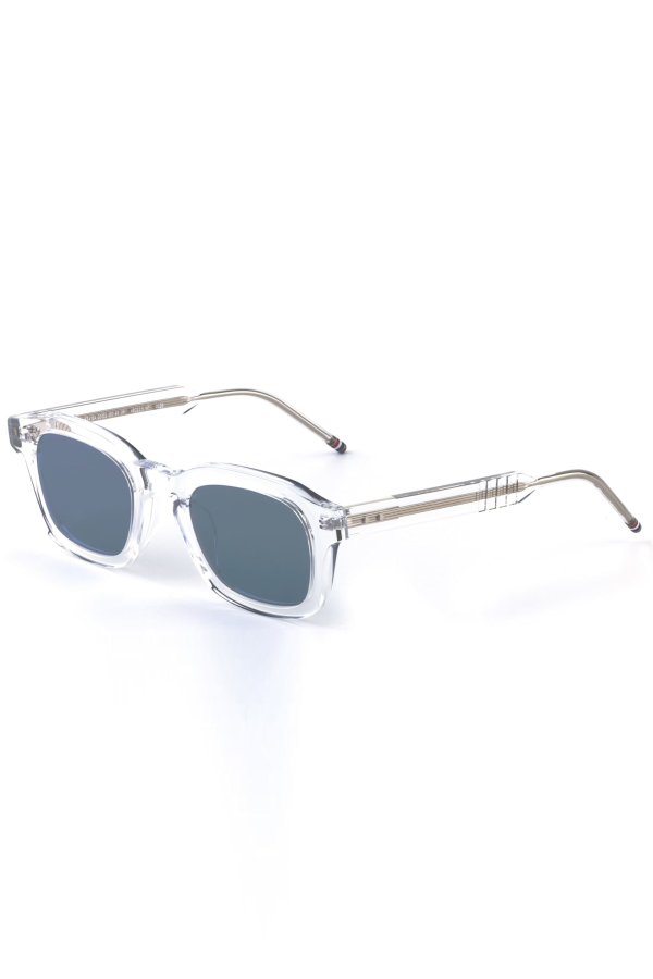 thom browne Rectangular Crystal Sunglasses - Transparent