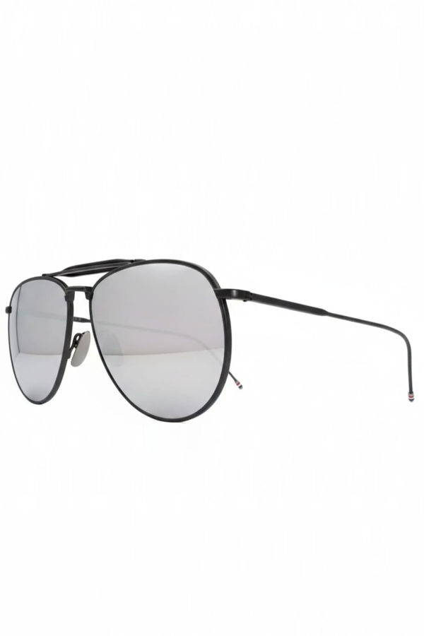 Thom Browne Aviator Sunglasses - Black