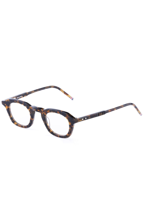 Thom Browne Oval Glasses - Brown