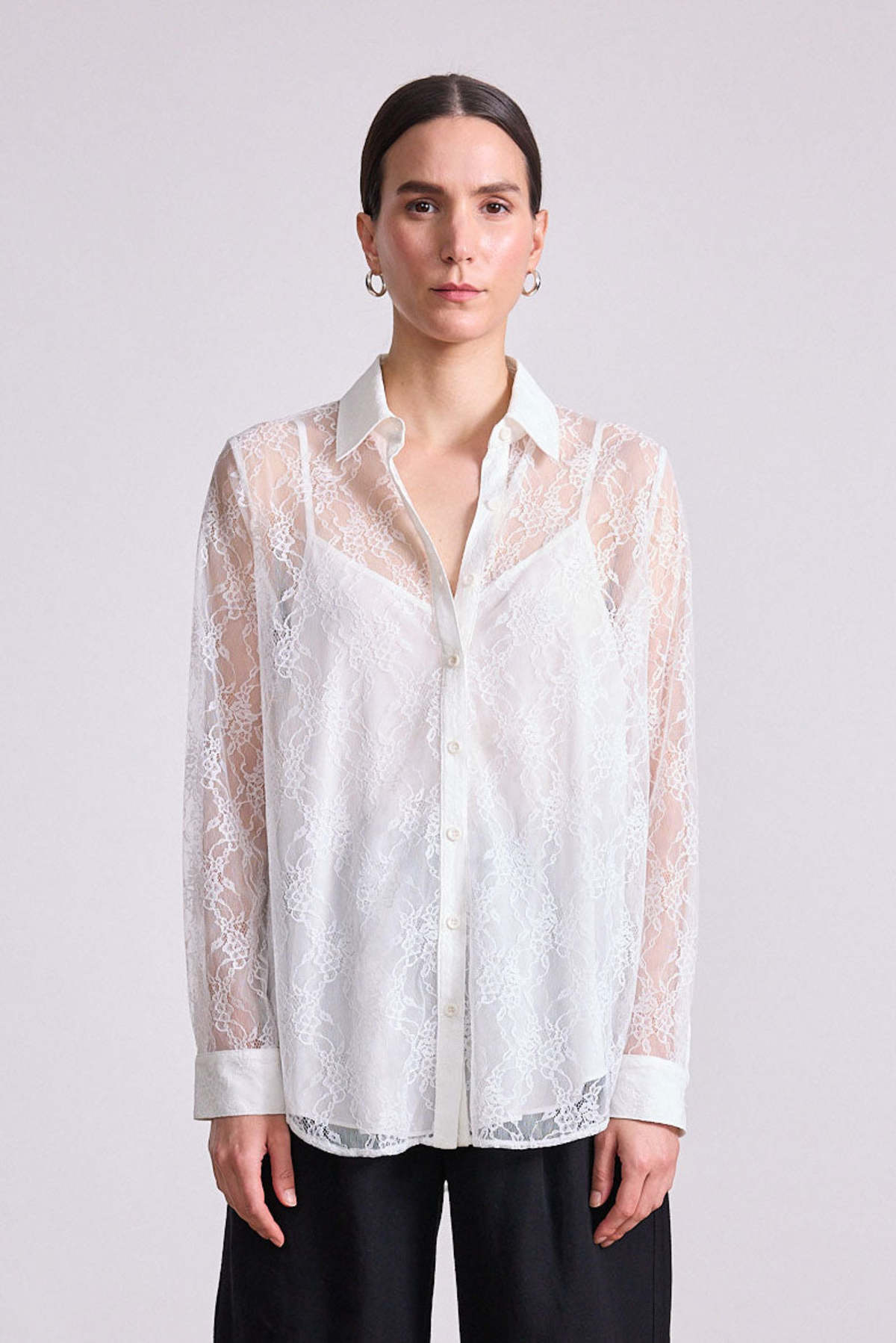 Apiece Apart Alva Button Up Top - Image 1 of 4