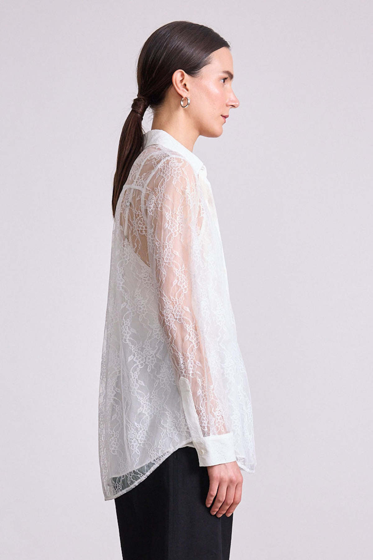Apiece Apart Alva Button Up Top - Image 2 of 4