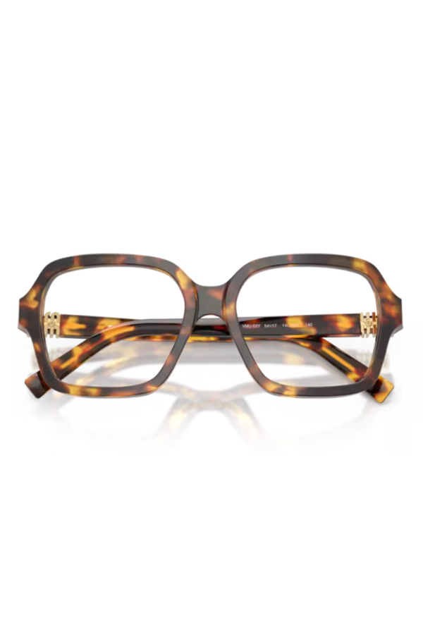 MIU MIU 0MU 03YV Miu Regard 14L1O1 Glasses - Havana
