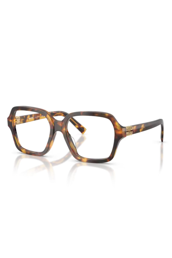 MIU MIU 0MU 03YV Miu Regard 14L1O1 Glasses - Havana