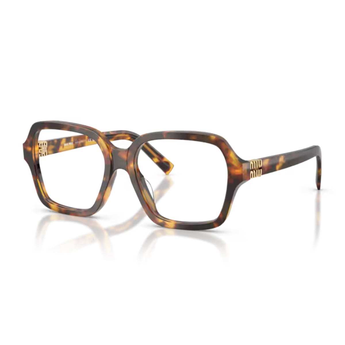 MIU MIU 0MU 03YV Miu Regard 14L1O1 Glasses - Havana - Image 2 of 2