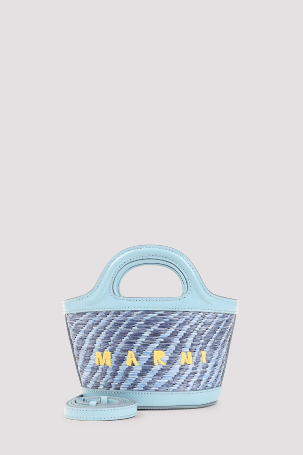 Marni Tropicalia Micro Bag Shoulder Bag - Vivid Blue