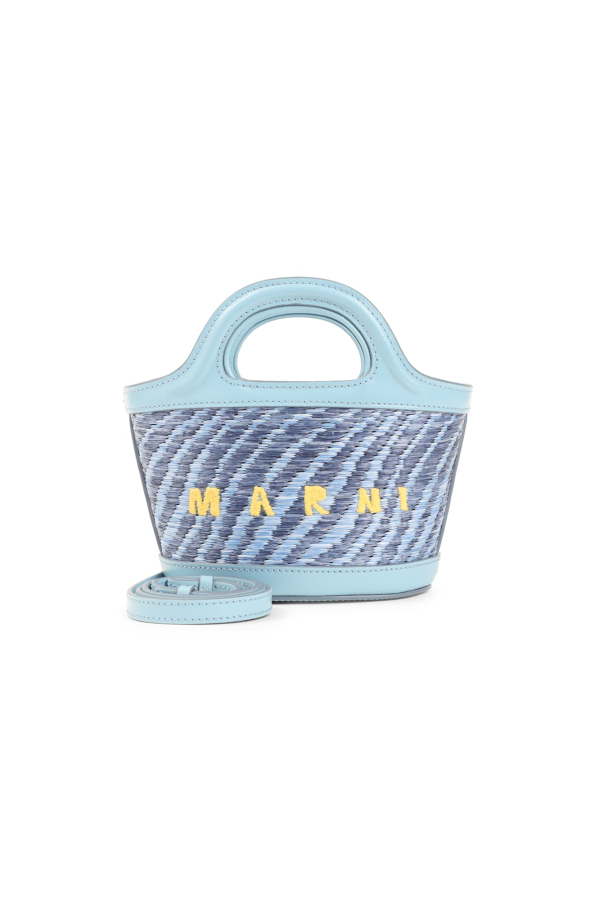 Marni Tropicalia Micro Bag Shoulder Bag - Vivid Blue