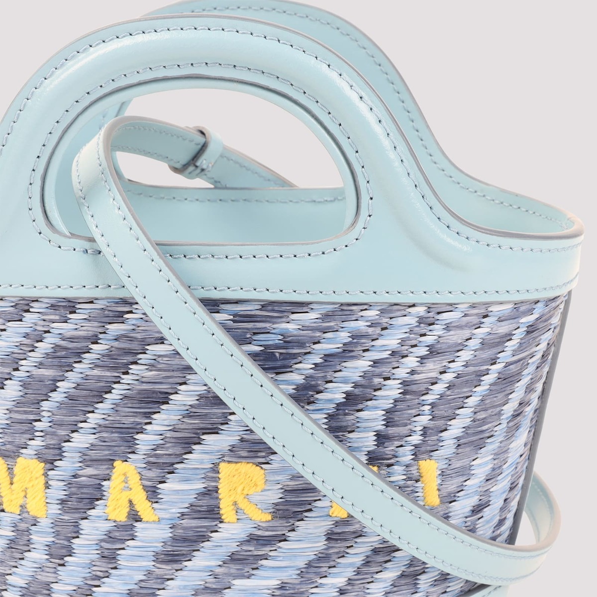Marni Tropicalia Micro Bag Shoulder Bag - Vivid Blue - Image 5 of 5