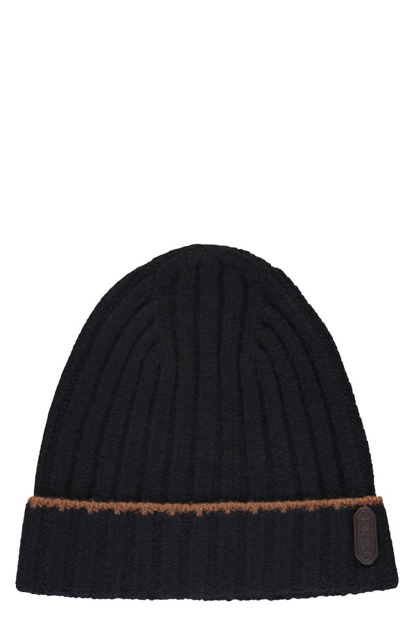 Moorer Knit Hat - Black