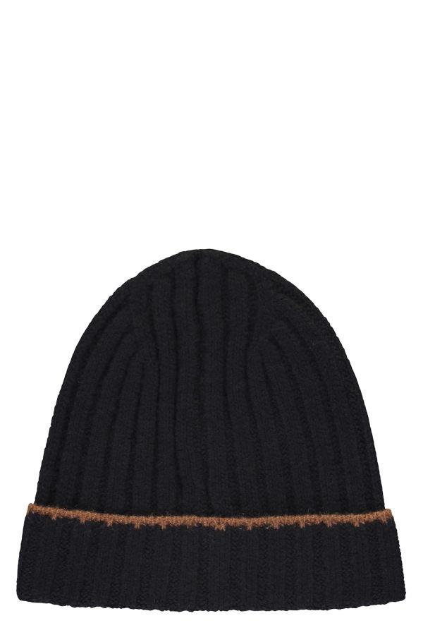 Moorer Knit Hat - Black