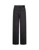 Alexander McQueen Wide-Leg Skull Plaque Jeans - Black - Thumbnail 2