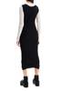 Marni Layered Knit Dress - Black - Thumbnail 3