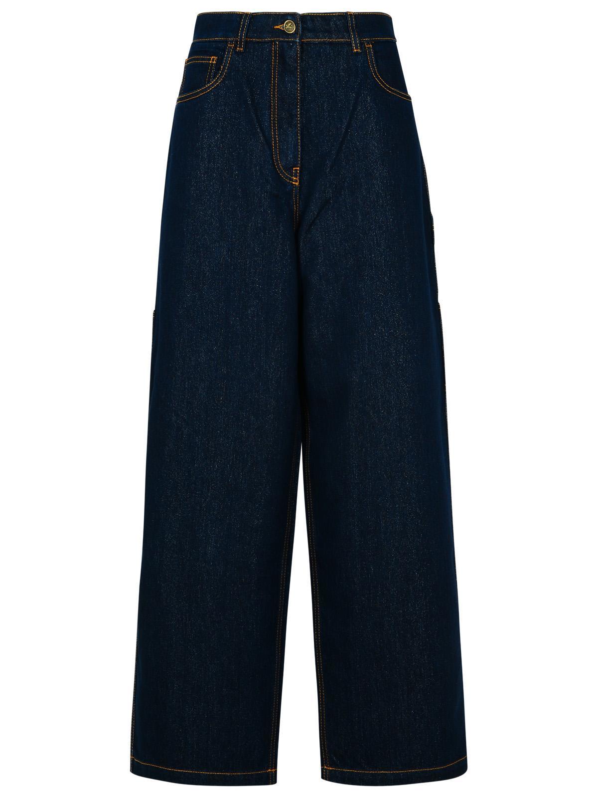 Etro Cotton Blend Jeans - Blue - Image 1 of 3