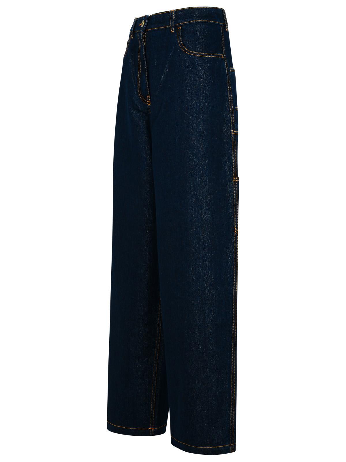 Etro Cotton Blend Jeans - Blue - Image 2 of 3
