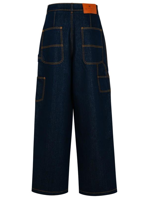 Etro Cotton Blend Jeans - Blue