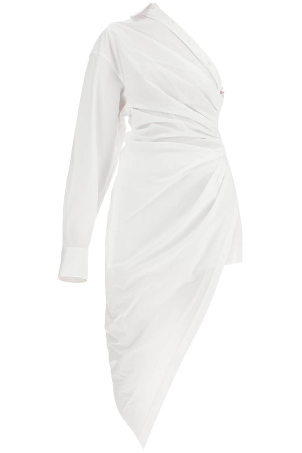 ALEXANDER WANG Asymmetric Chemisier Shirt - White