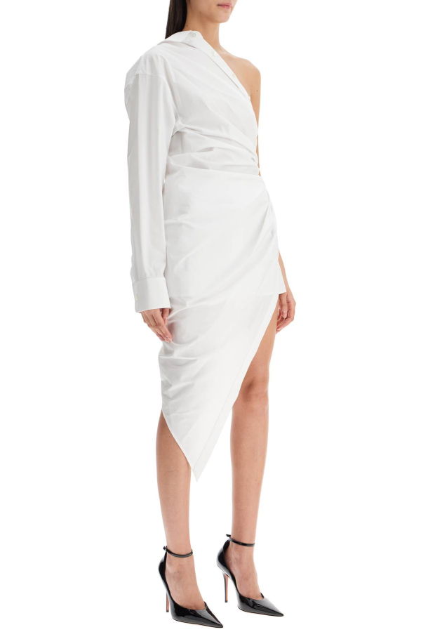 ALEXANDER WANG Asymmetric Chemisier Shirt - White