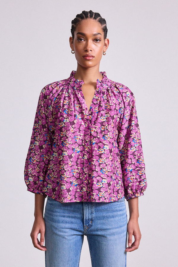 Apiece Apart Trini Peony Top