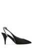 MIU MIU Black Leather Pumps - Black - Thumbnail 1