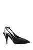 MIU MIU Black Leather Pumps - Black - Thumbnail 2
