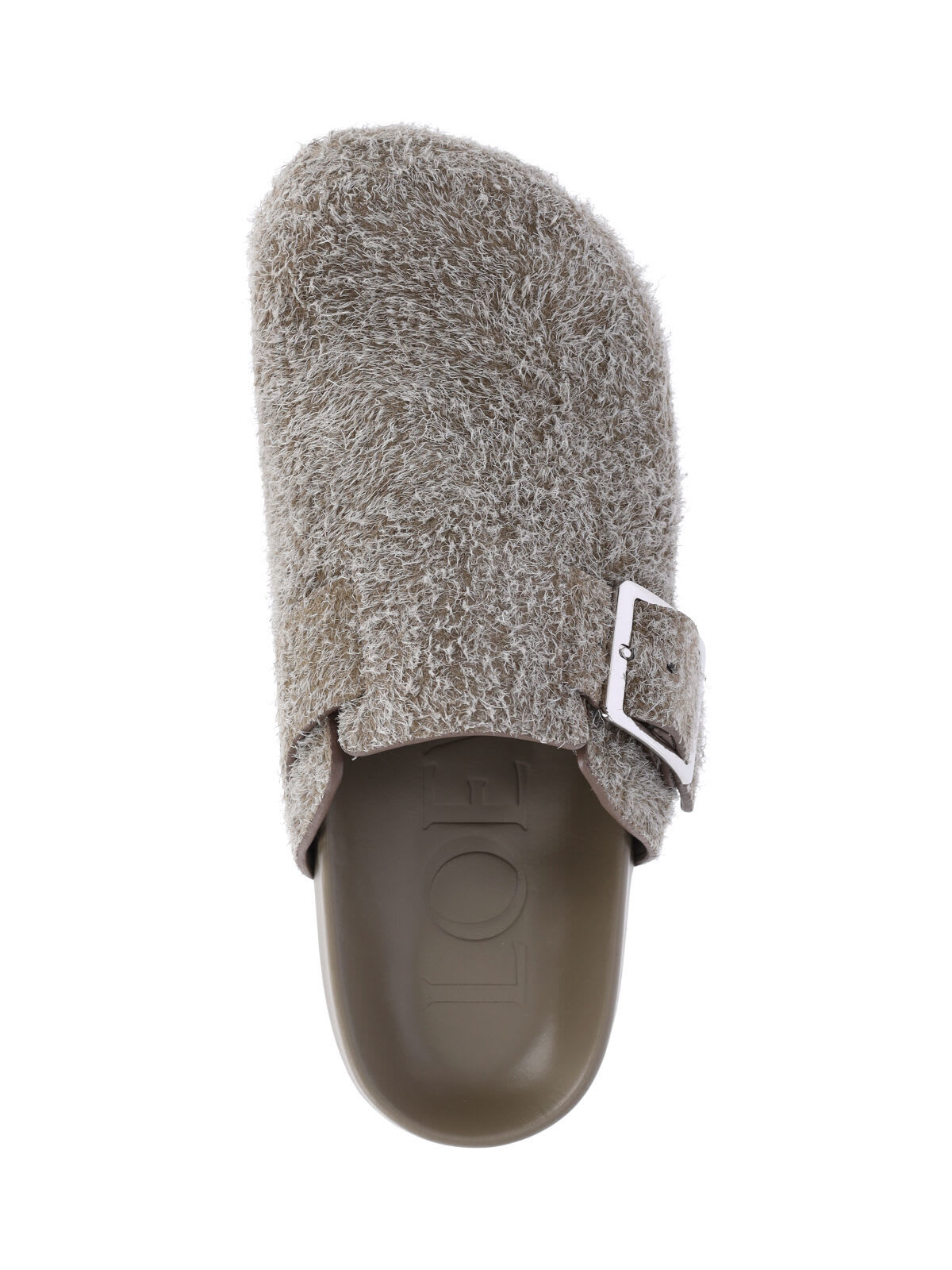 LOEWE Ease Buckle Sabots - Khaki Green - Image 5 of 5