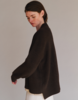 Oyuna Chocolate Aire Chunky Knit Cardigan - Thumbnail 7