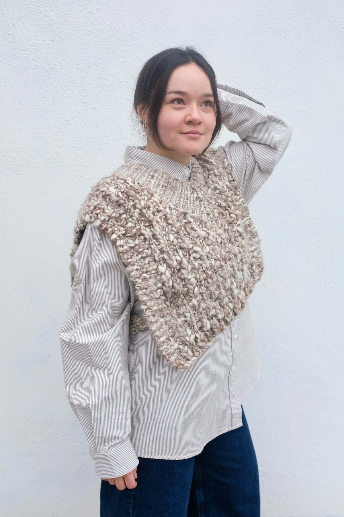 OUND Higo Hand Knitted Wool Vest - Image 3 of 11