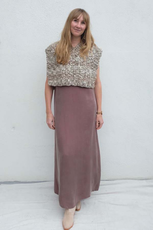 OUND Higo Hand Knitted Wool Vest