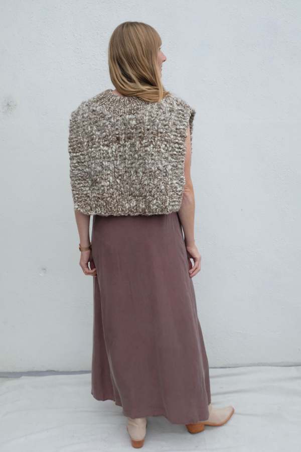 OUND Higo Hand Knitted Wool Vest